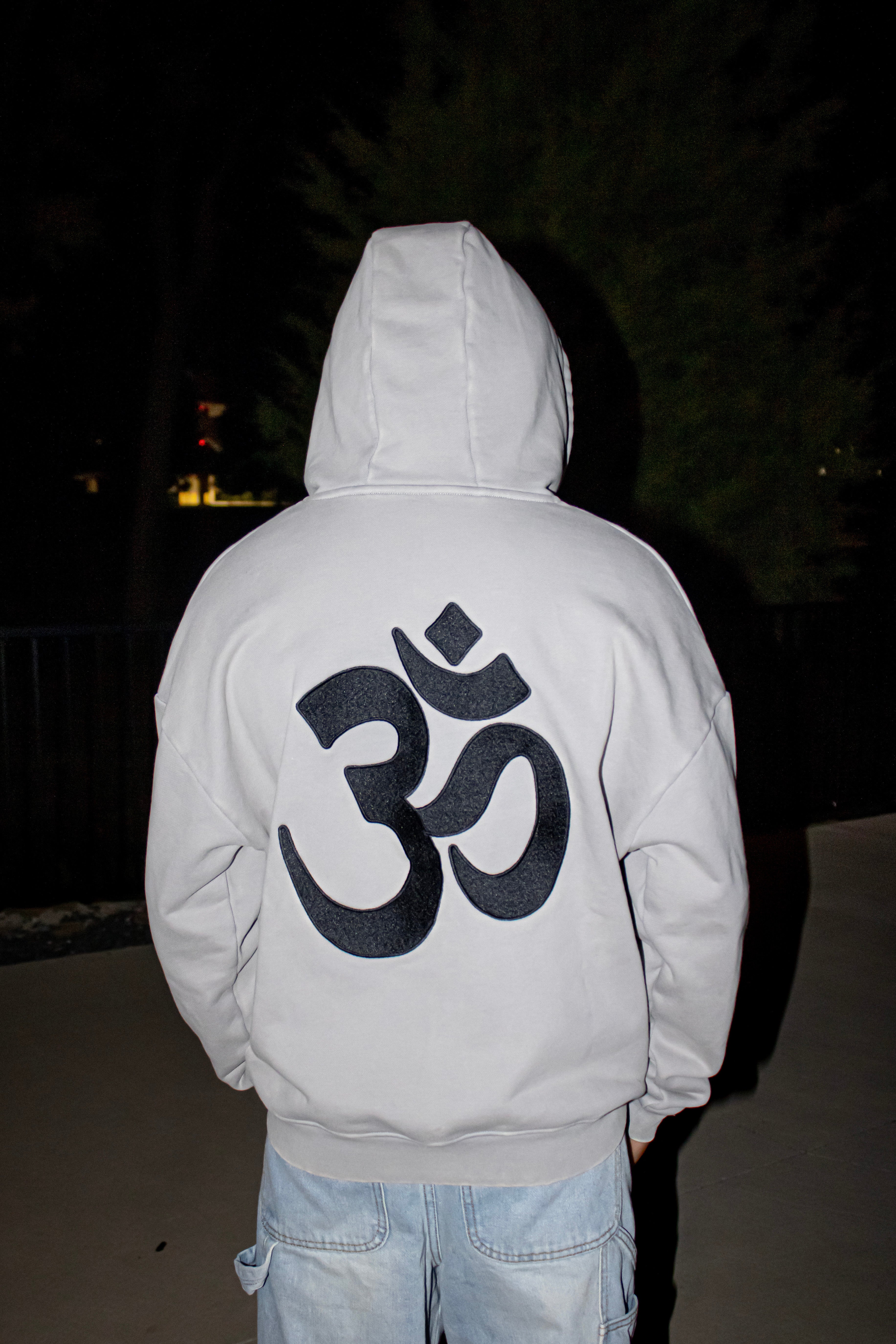 Cropped STW Zip Up - Grey