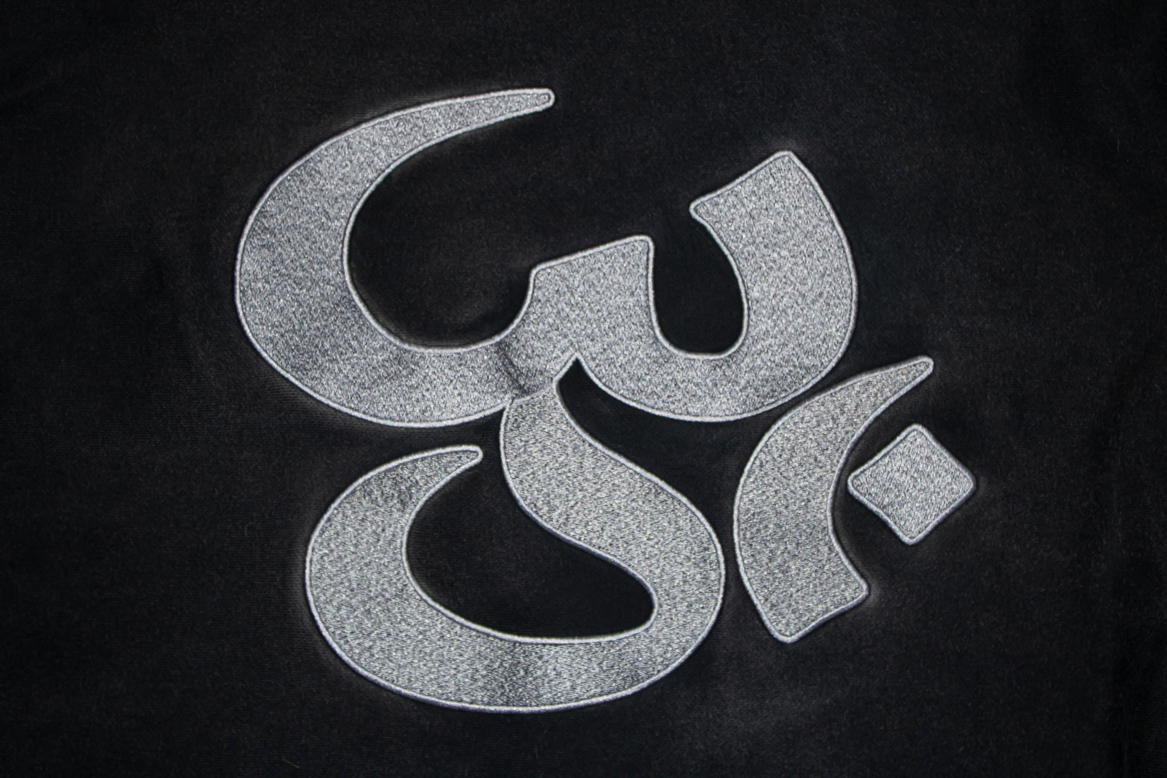 Cropped STW Zip Up - Charcoal Black