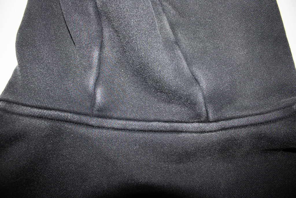 Cropped STW Zip Up - Charcoal Black