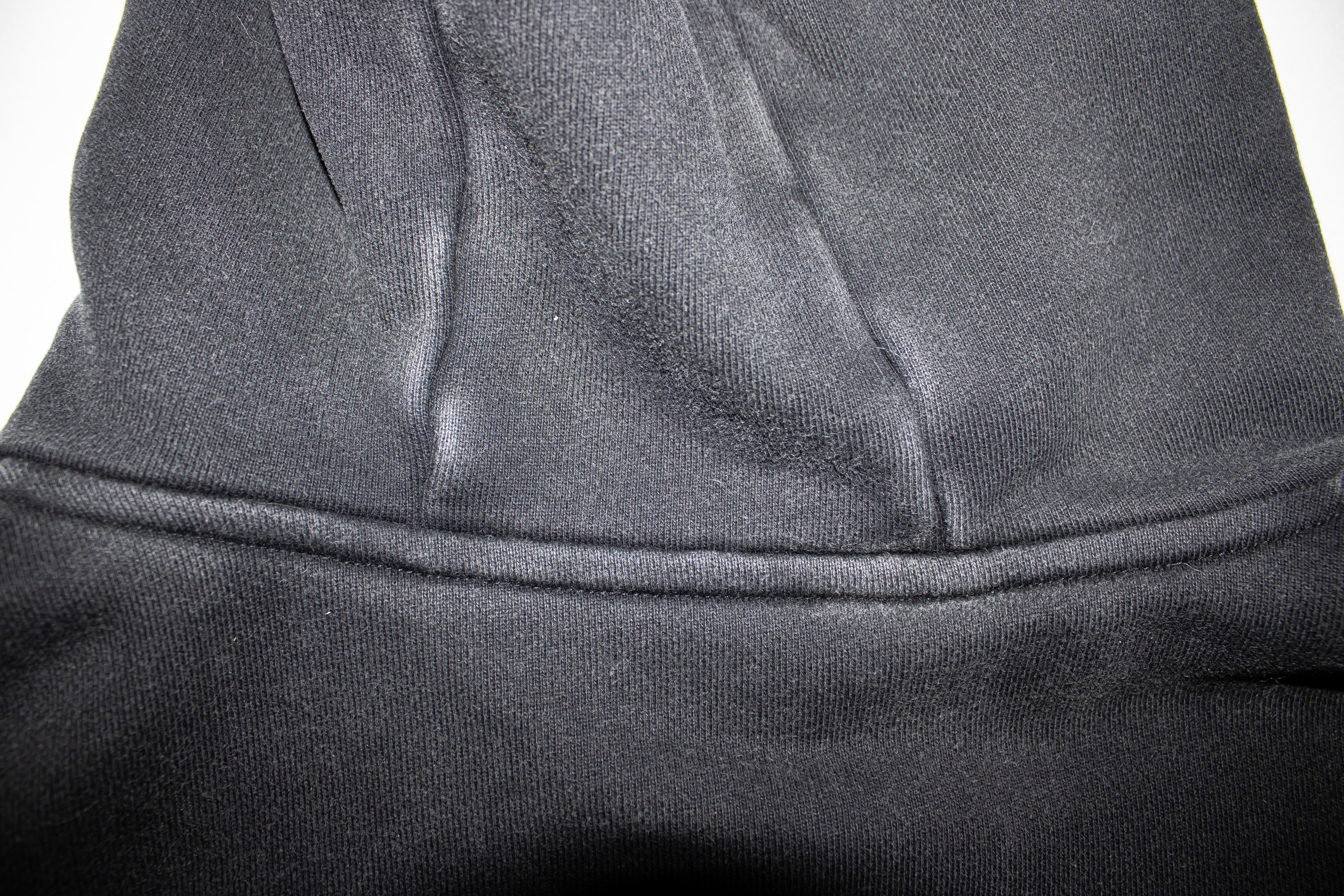 Cropped STW Zip Up - Charcoal Black